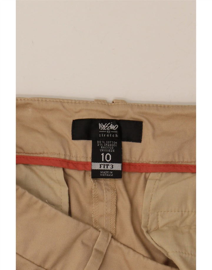 MOSSIMO Womens Bootcut Casual Trousers US 10 Large W30 L31 Brown Cotton Vintage Mossimo and Second-Hand Mossimo from Messina Hembry 