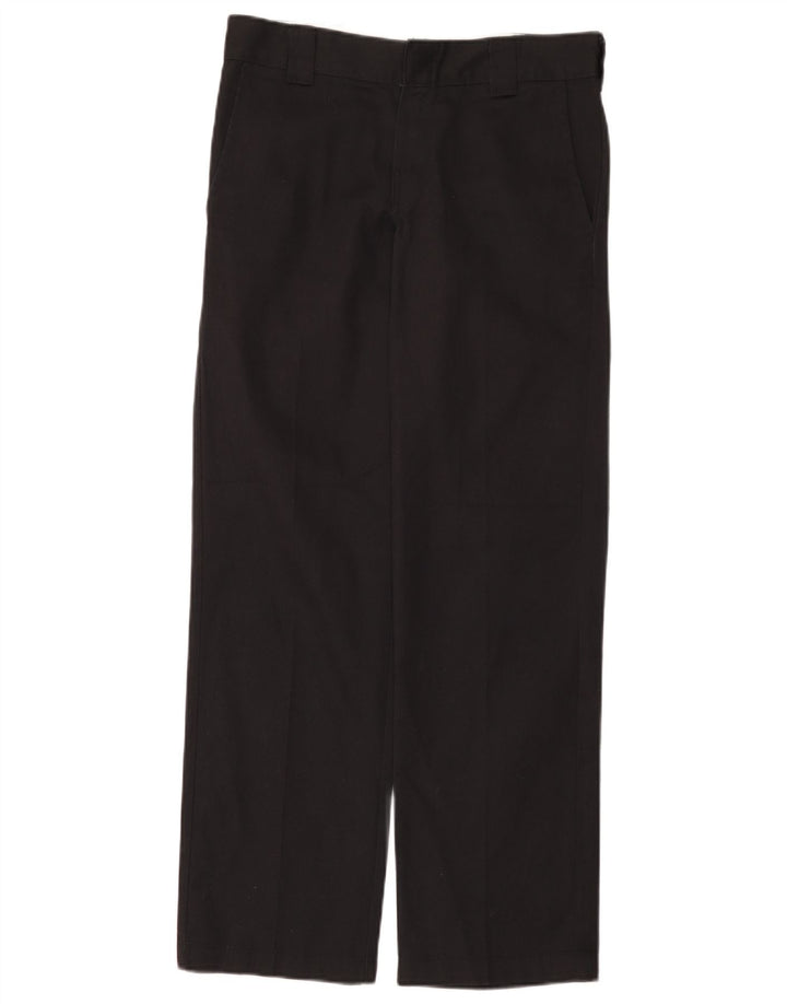 Pantaloni chino dritti slim da uomo Dickies W30 L32 poliestere nero