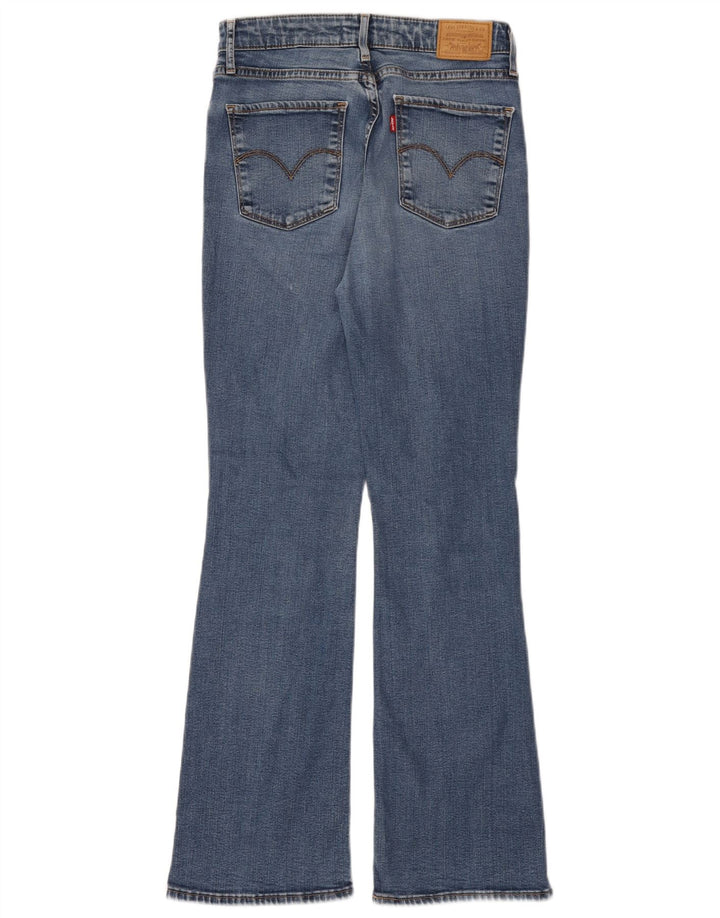 LEVI'S Jeans da donna 725 a vita alta bootcut W27 L30 Lyocell blu