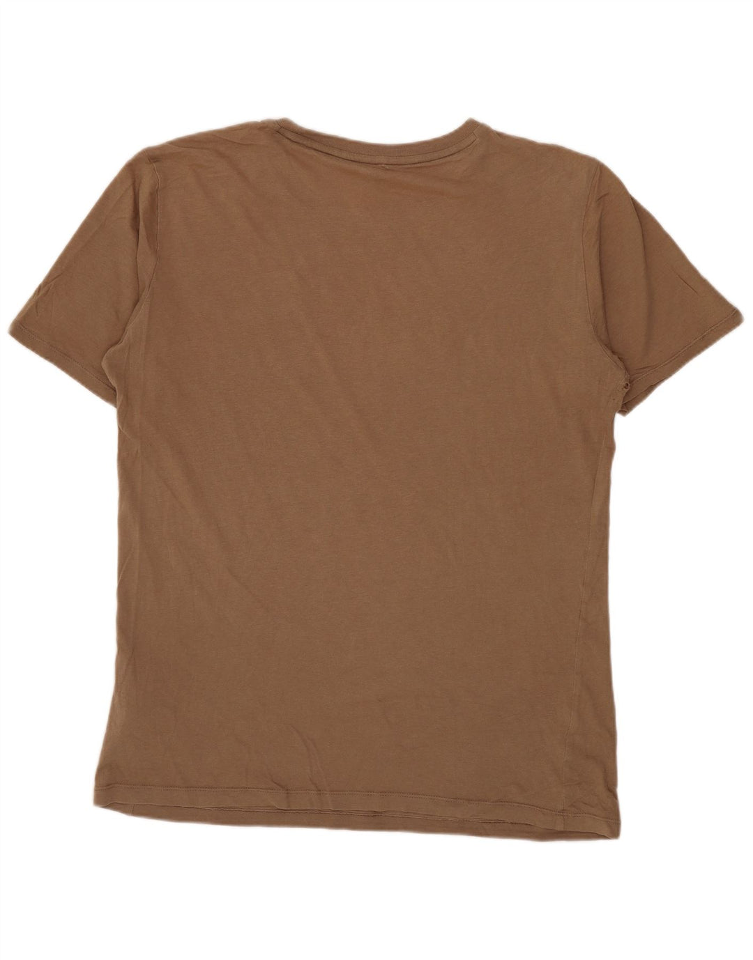 T-shirt grafica da uomo Puma Top piccola in cotone marrone