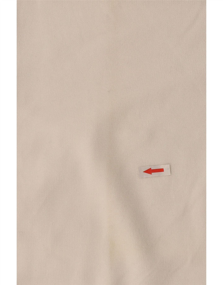 Maglione da uomo con scollo a V Slam 3XL cotone bianco