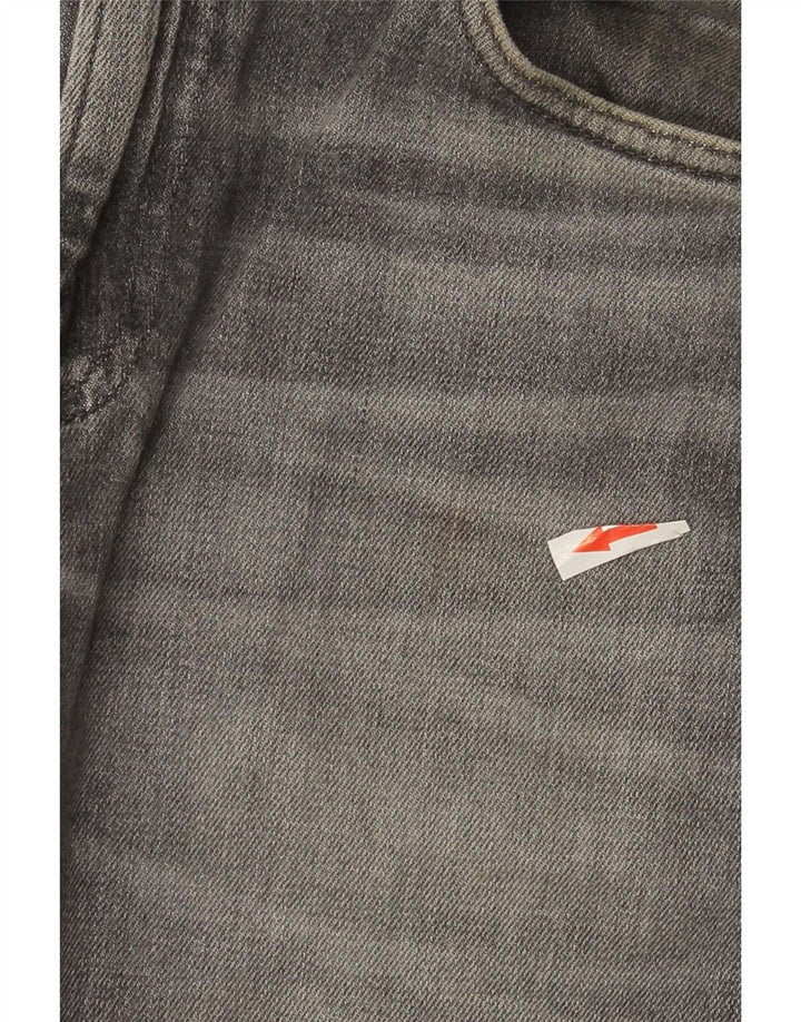 Calvin Klein Uomo Larston Slim Jeans W32 L30 Cotone Grigio
