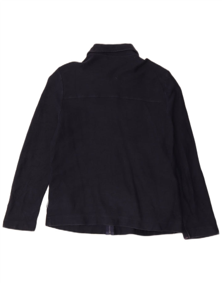 Giubbotto bomber da donna Marks & Spencer UK 16 grande cotone blu navy