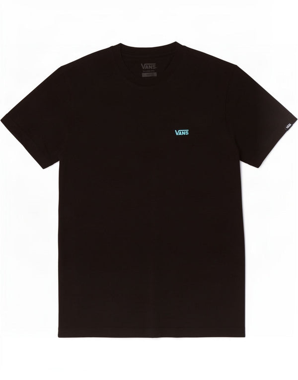 Vans Mens Classic Fit T-Shirt Top Small Black Cotton