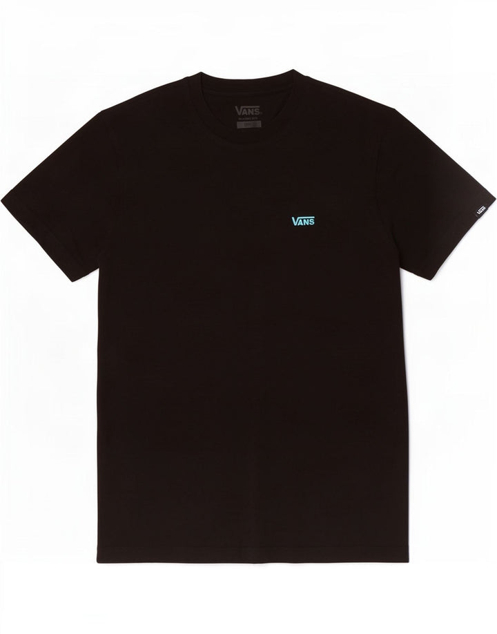 T-shirt da uomo Vans Classic Fit, piccola, in cotone nero