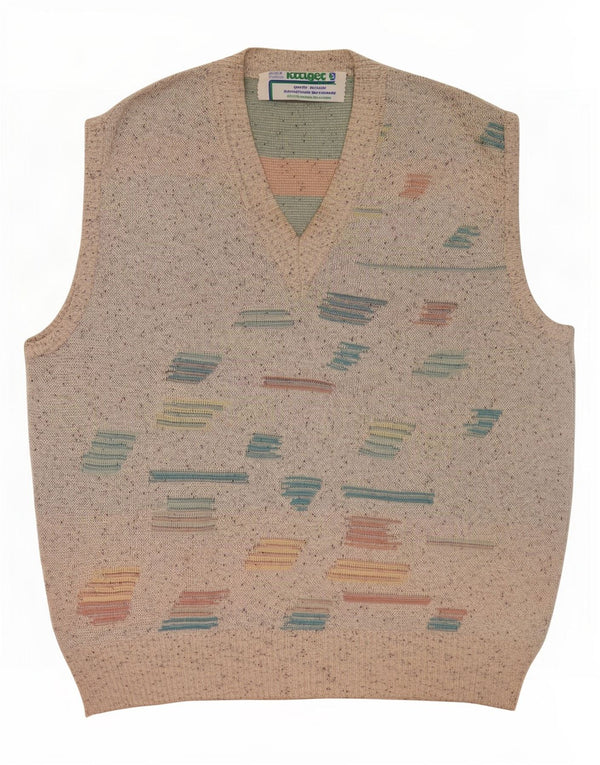 Canotta da uomo Kruger Canottiera EU 56 XL Cotone geometrico grigio