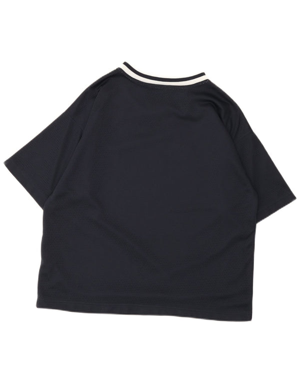 T-shirt grafica da donna Champion Top UK 14 Medium Nera