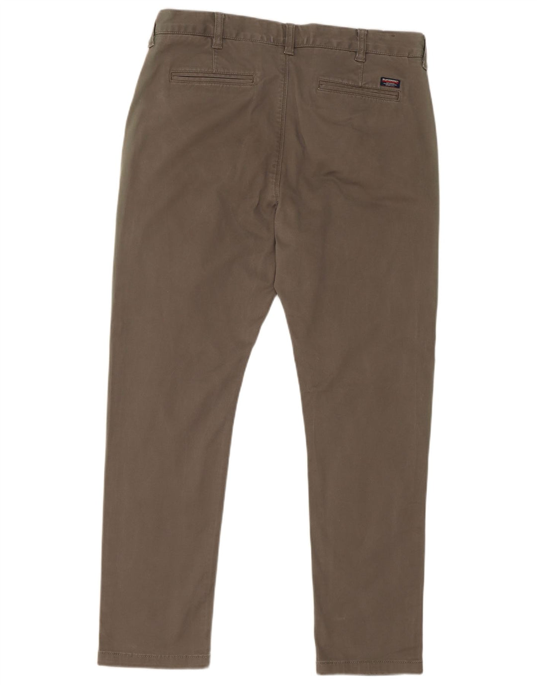 Pantaloni cargo slim da uomo Superdry W34 L30 cotone kaki