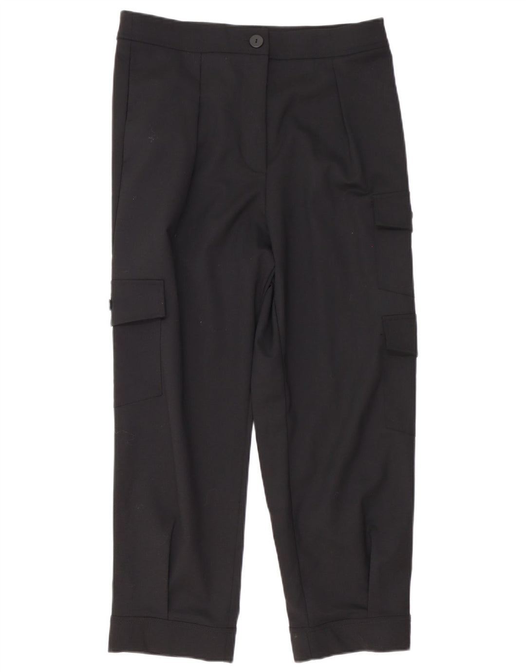 Pantaloni cargo dritti da donna Sundek medi W30 L26 cotone nero