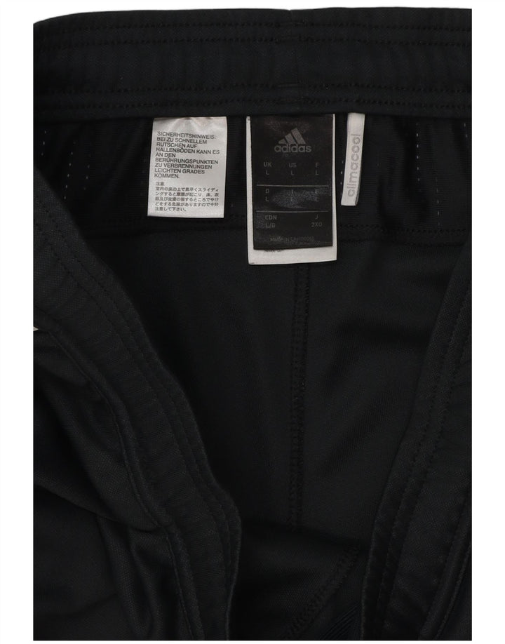 Pantaloni da tuta Adidas Climacool da uomo grandi in poliestere nero