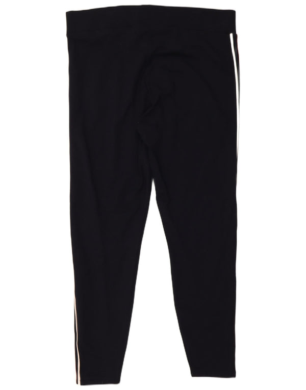 Leggings da donna Marks & Spencer UK 18 XL viscosa blu navy