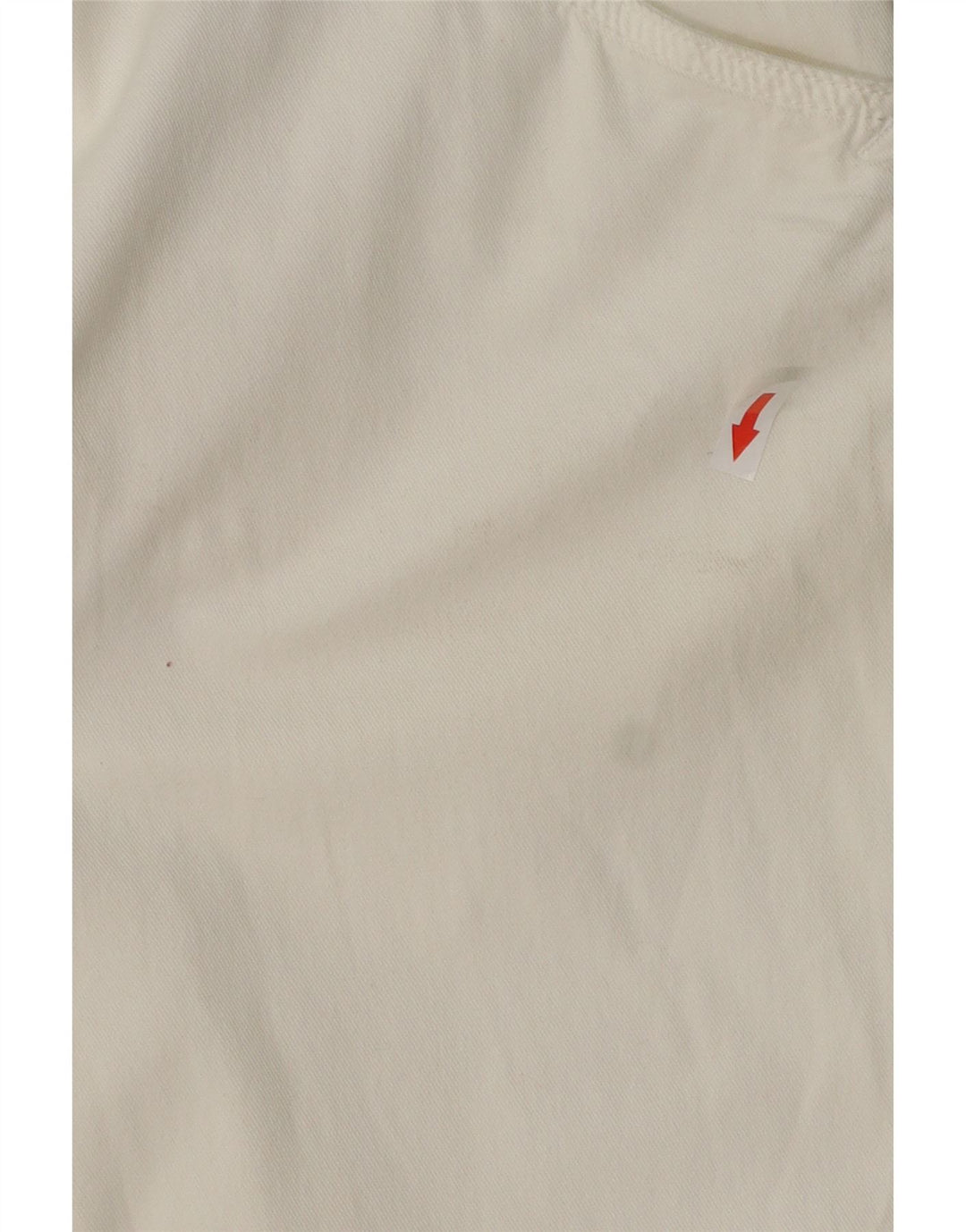 Pantaloni Casual Dritti Donna TRUSSARDI IT 46 Large W30 L32 Bianco