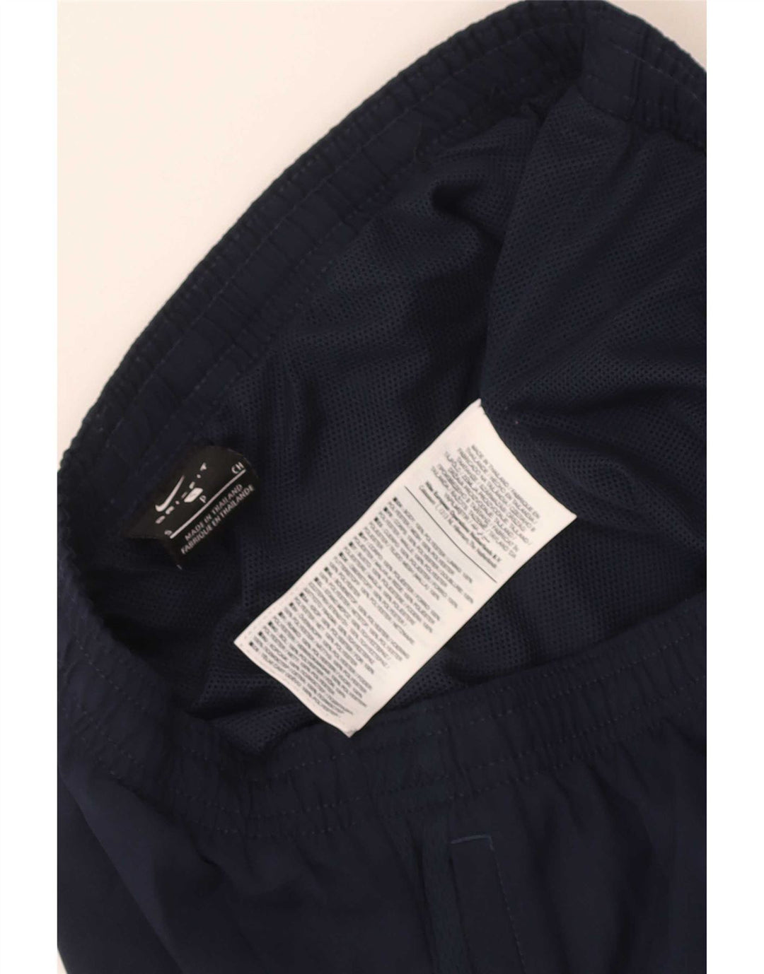 Pantaloni da tuta Nike Dri Fit da uomo, pantaloni da jogging, piccoli, in poliestere blu navy
