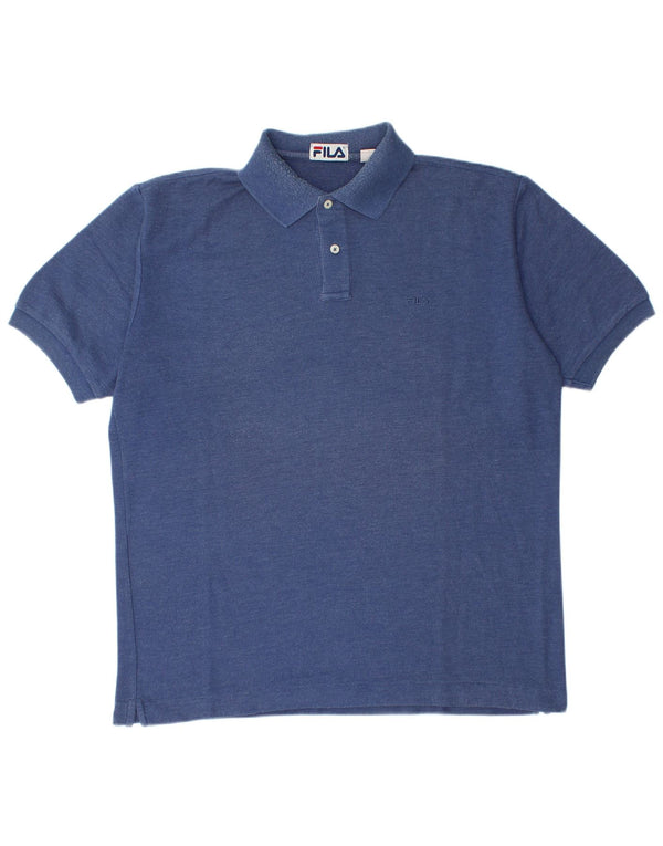 Polo Uomo Fila IT 52 Large Blu Cotone