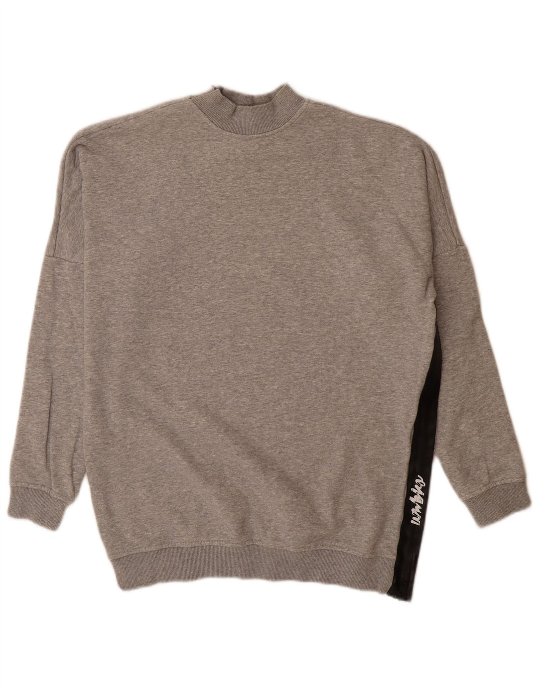 Felpa grafica da uomo Umbro Maglione piccolo grigio color block