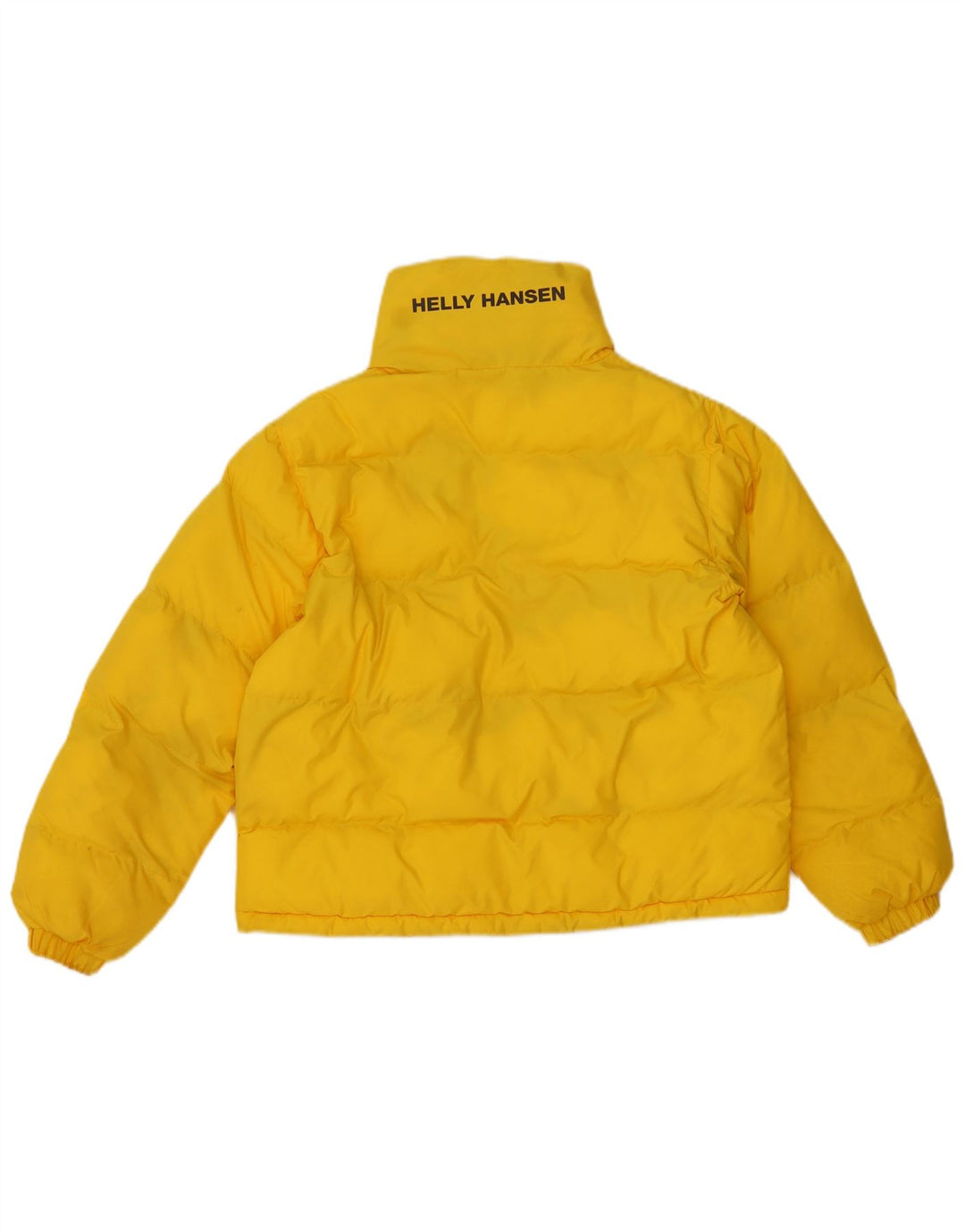 Giacca imbottita oversize reversibile da donna Helly Hansen UK 10 piccola gialla