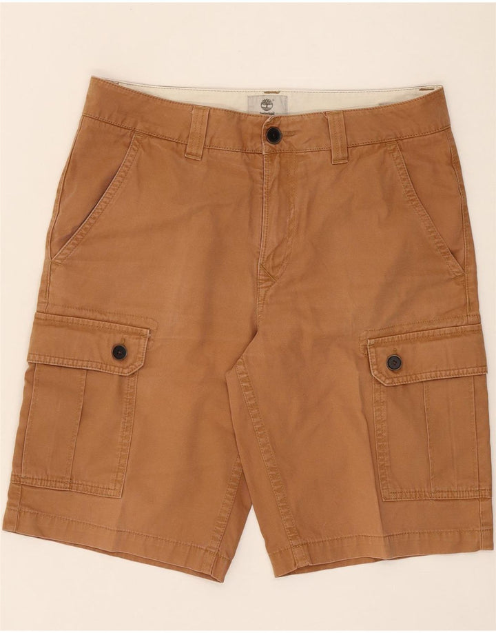 TIMBERLAND Mens Cargo Shorts W32 Medium Brown Cotton Vintage Timberland and Second-Hand Timberland from Messina Hembry 