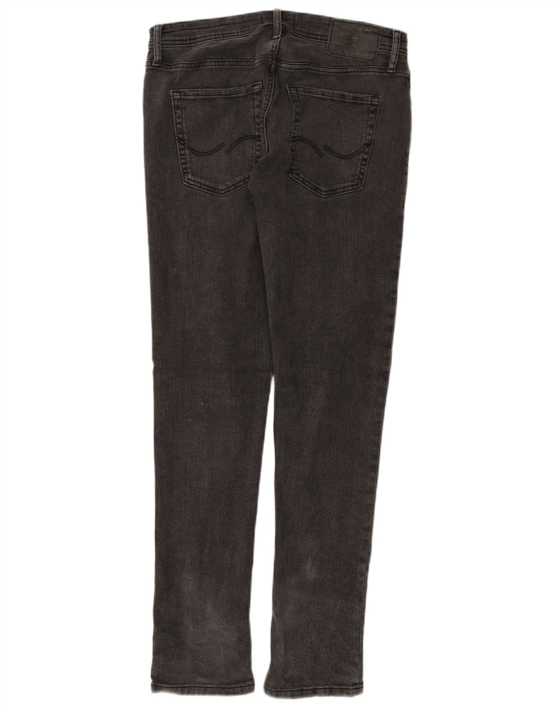 Jeans slim da uomo Jack & Jones W31 L32 cotone grigio