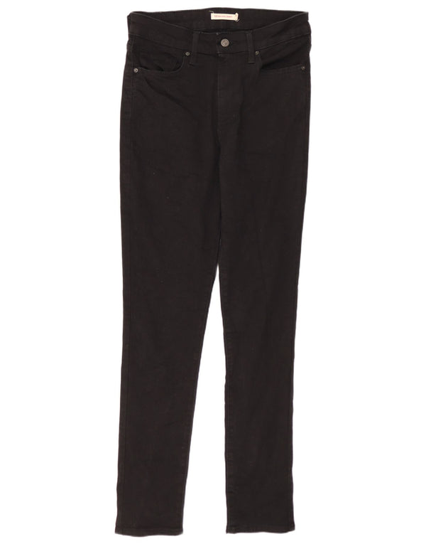 Jeans skinny a vita alta Levi's 721 da donna W29 L29 cotone nero