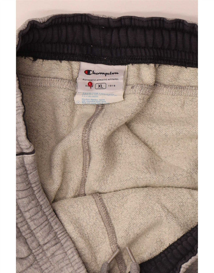 Pantaloni da tuta da uomo Champion XL in cotone chiazzato grigio