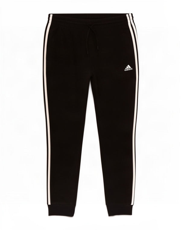 Pantaloni da tuta da donna Adidas Joggers UK 16/18 Large Nero Cotone