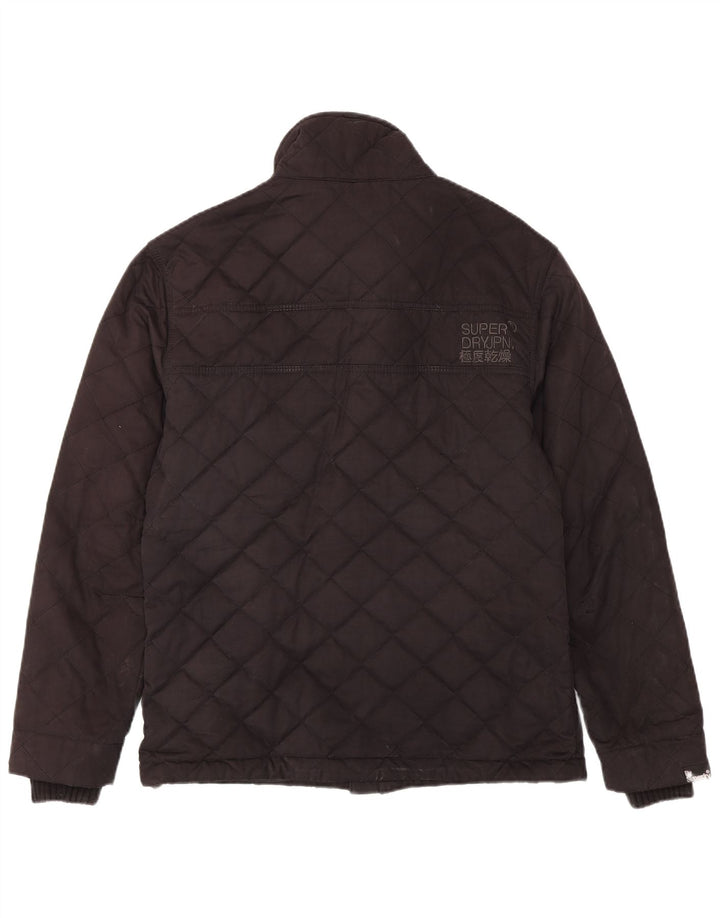 Giacca trapuntata da uomo Superdry The Windhiker UK 42 XL poliestere nero