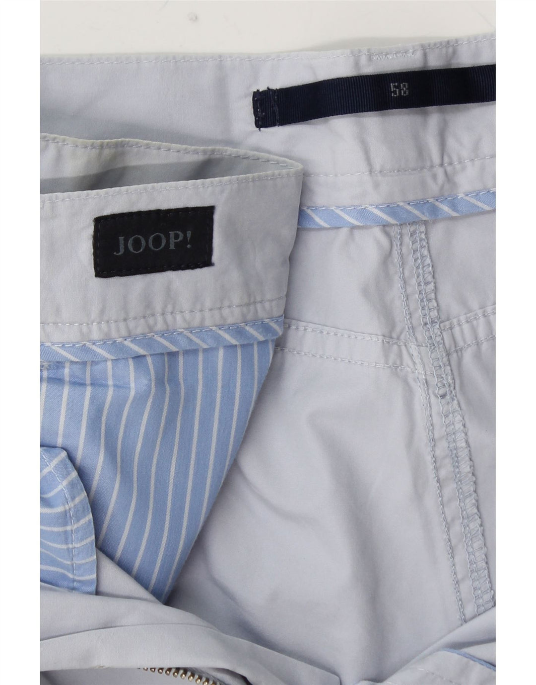 Pantaloni casual dritti da uomo JOOP IT 58 4XL W40 L28 Blu