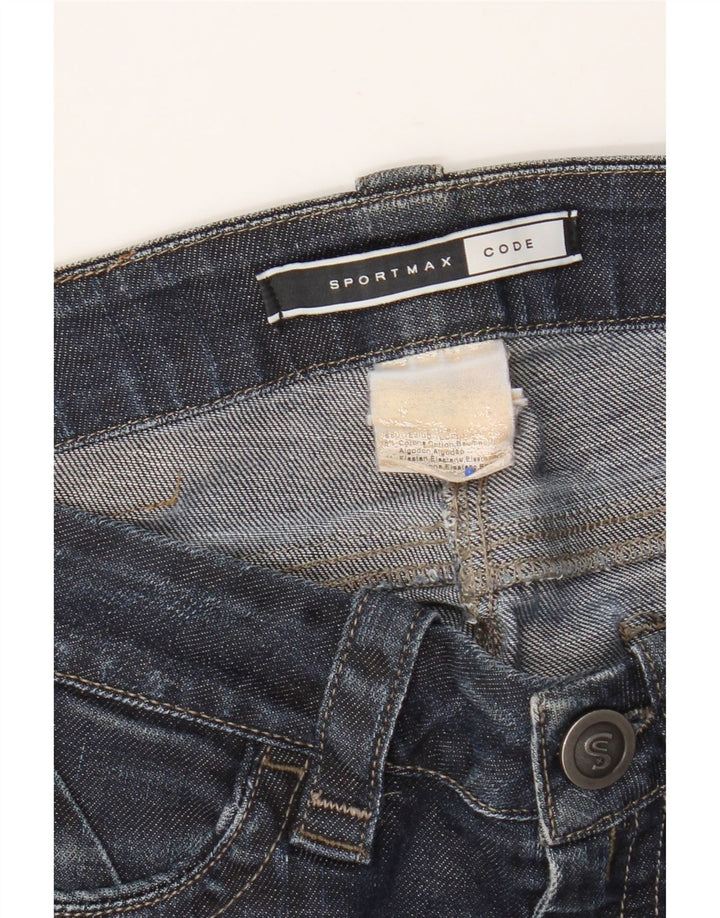 Jeans slim da donna Sportmax W28 L26 cotone blu