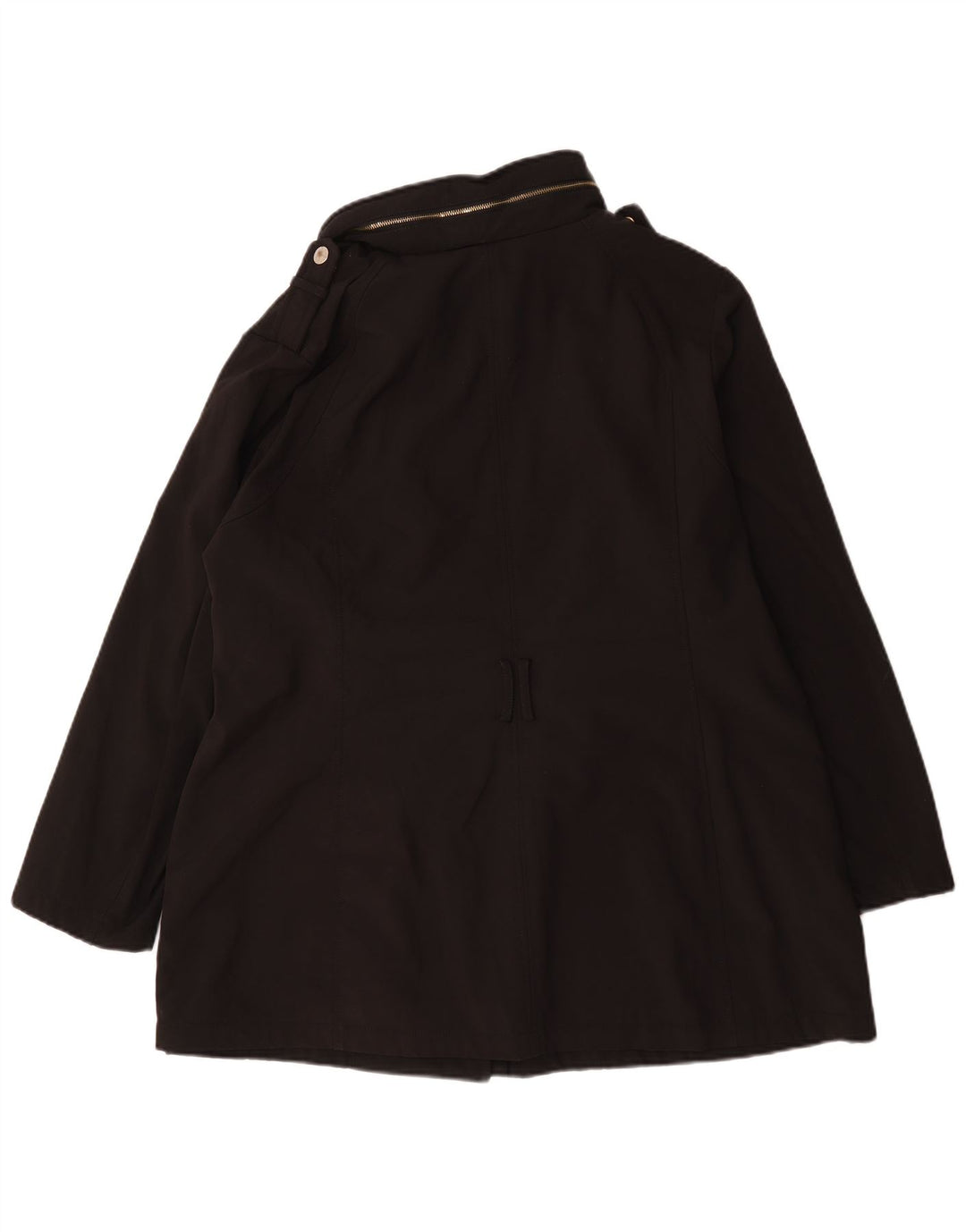 Giacca militare oversize da donna Michael Kors UK 20 2XL poliestere nero