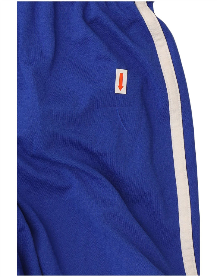 Pantaloncini sportivi Adidas Climalite da uomo piccoli in poliestere blu