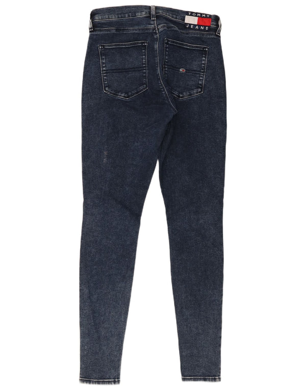 Jeans skinny a vita alta Sylvia da donna Tommy Hilfiger W32 L34 cotone blu