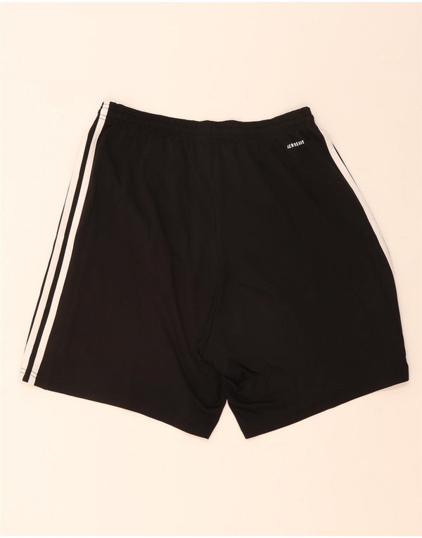 Pantaloncini sportivi Adidas Aeroready da uomo grandi in poliestere nero