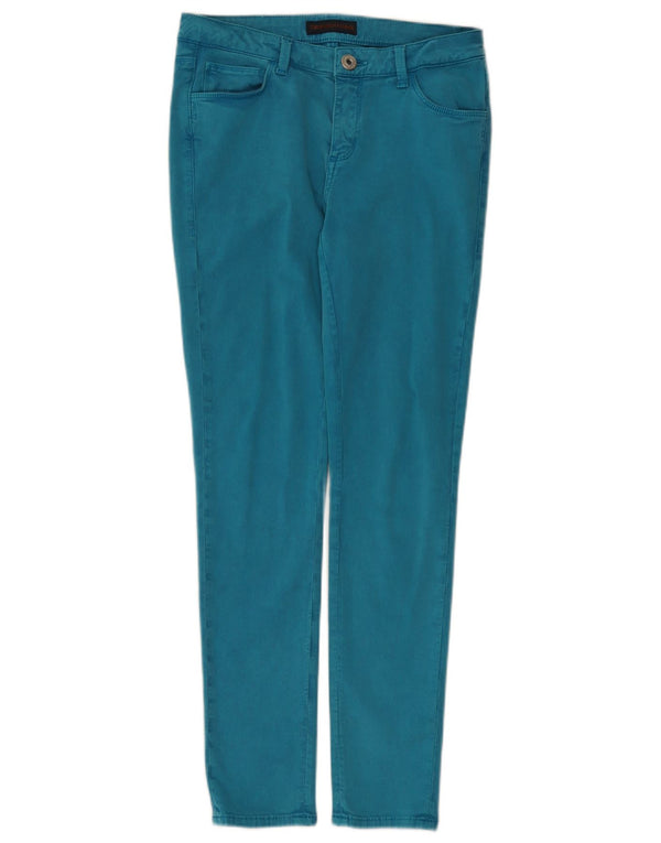 Jeans Skinny Donna Trussardi W26 L28 Blu Cotone