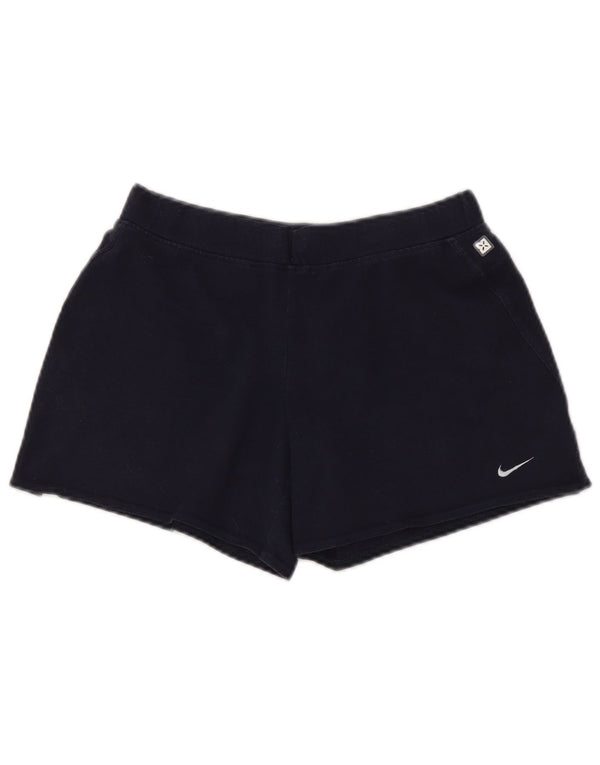 Pantaloncini sportivi Nike da donna UK 8/10 piccoli cotone blu navy
