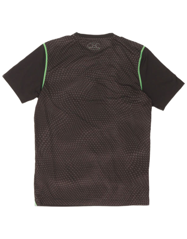 T-shirt da uomo Under Armour Top Small poliestere geometrico nero