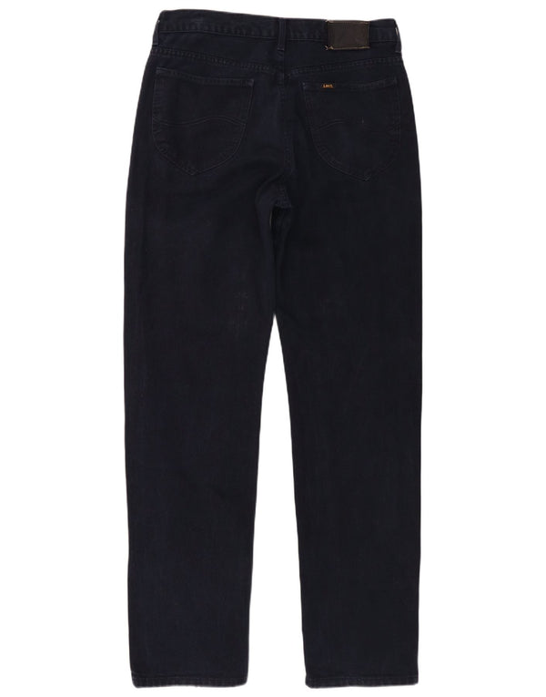 Pantaloni casual dritti da uomo Lee Chicago W33 L34 cotone blu navy