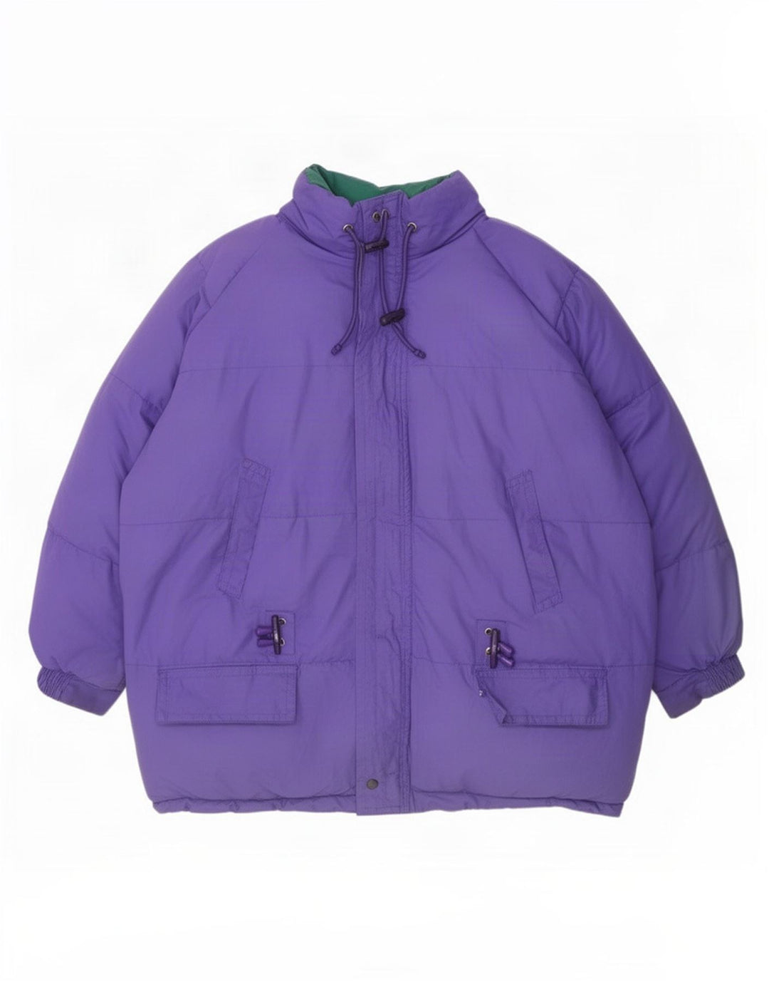 Giacca imbottita reversibile da uomo Diadora UK 38 viola medio