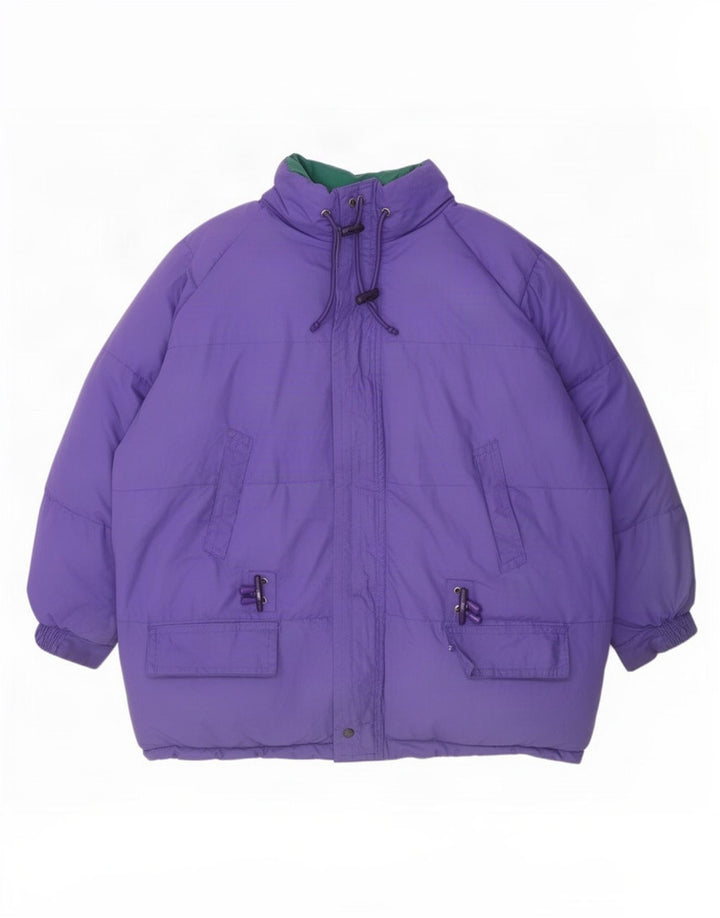 Giacca imbottita reversibile da uomo Diadora UK 38 viola medio