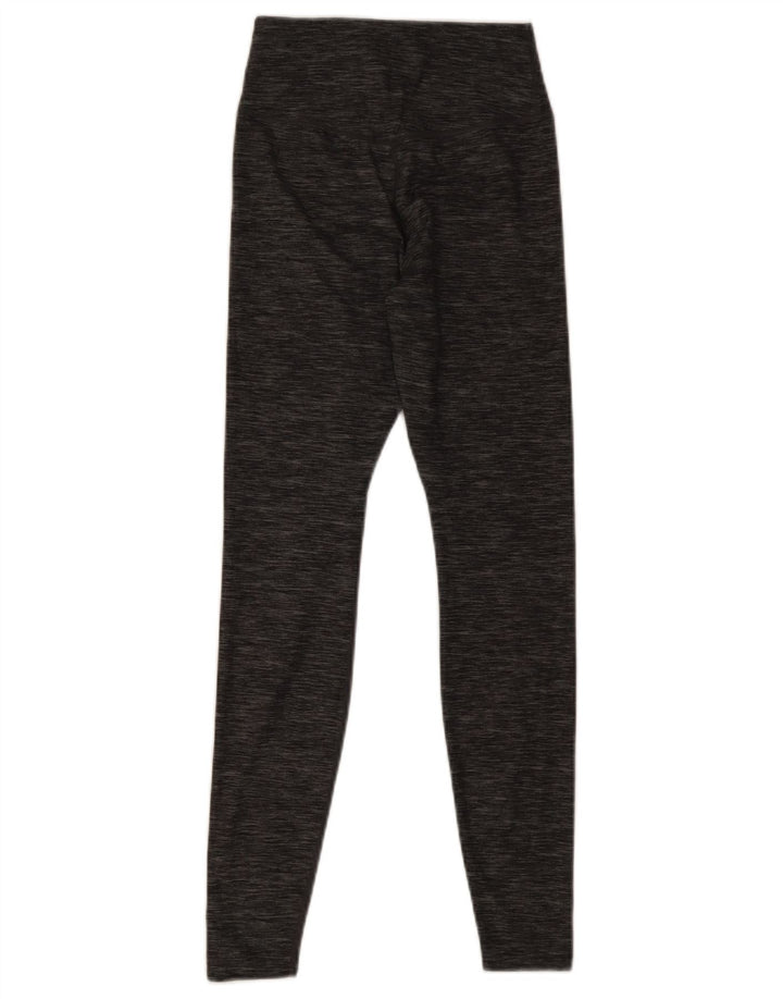 Leggings Nike Dri Fit da donna UK 4 XS poliestere chiazzato grigio