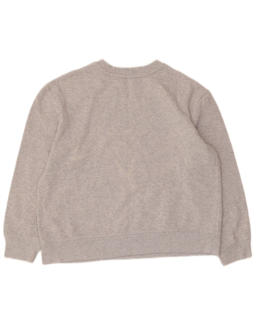 Felpa grafica da donna Marks & Spencer UK 16 grande cotone grigio