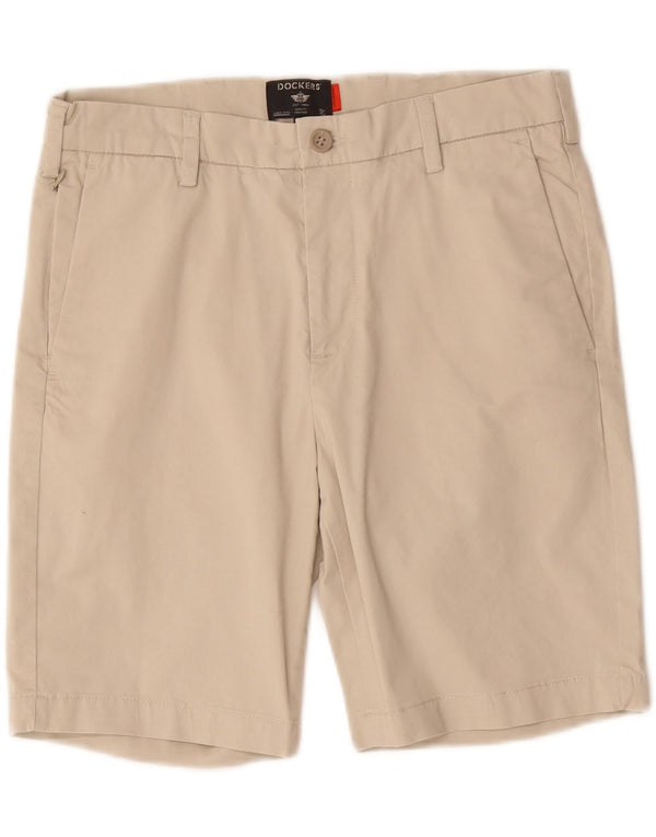 Pantaloncini chino da uomo Dockers W29 piccoli in cotone beige