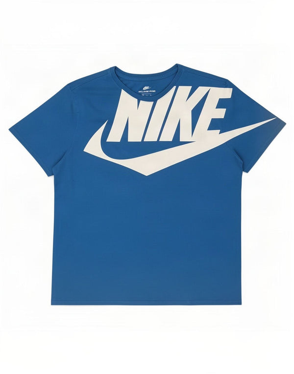 T-shirt grafica Nike da uomo con taglio atletico XL blu