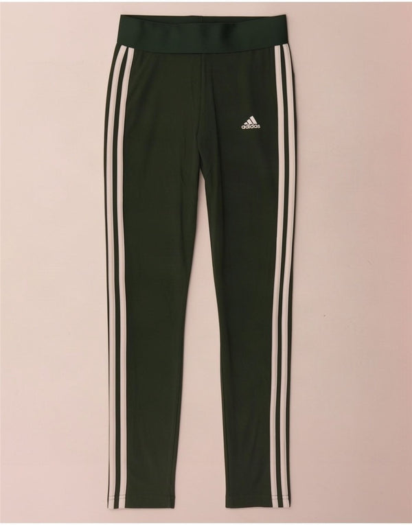 Leggings Adidas Donna UK 4/6 XS Verde