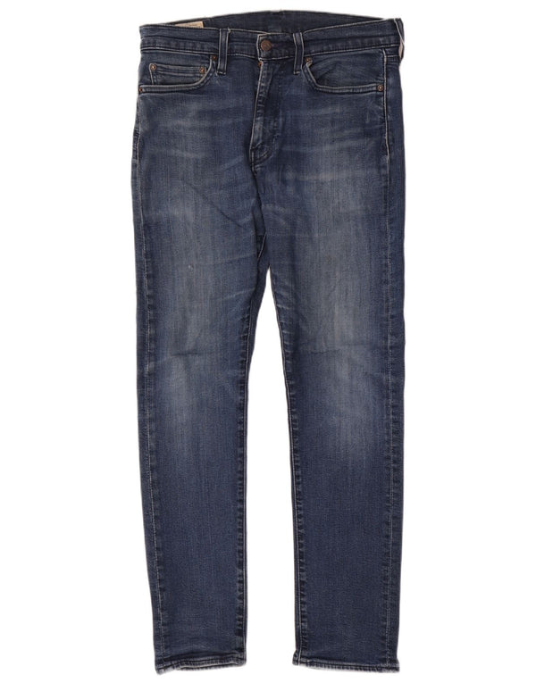 Jeans Levi's Uomo 510 Skinny W33 L32 Cotone Blu Navy