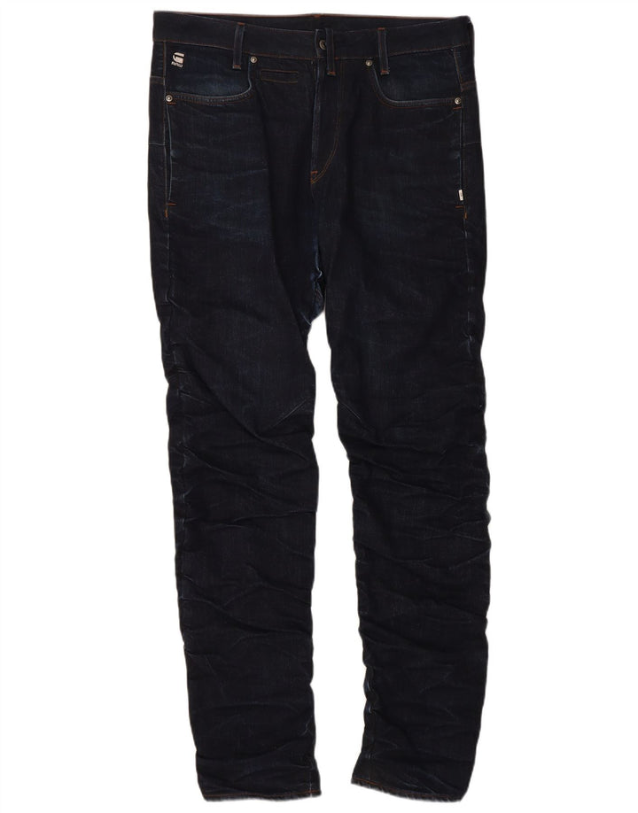 Jeans affusolati da uomo G-STAR W33 L34 cotone blu navy