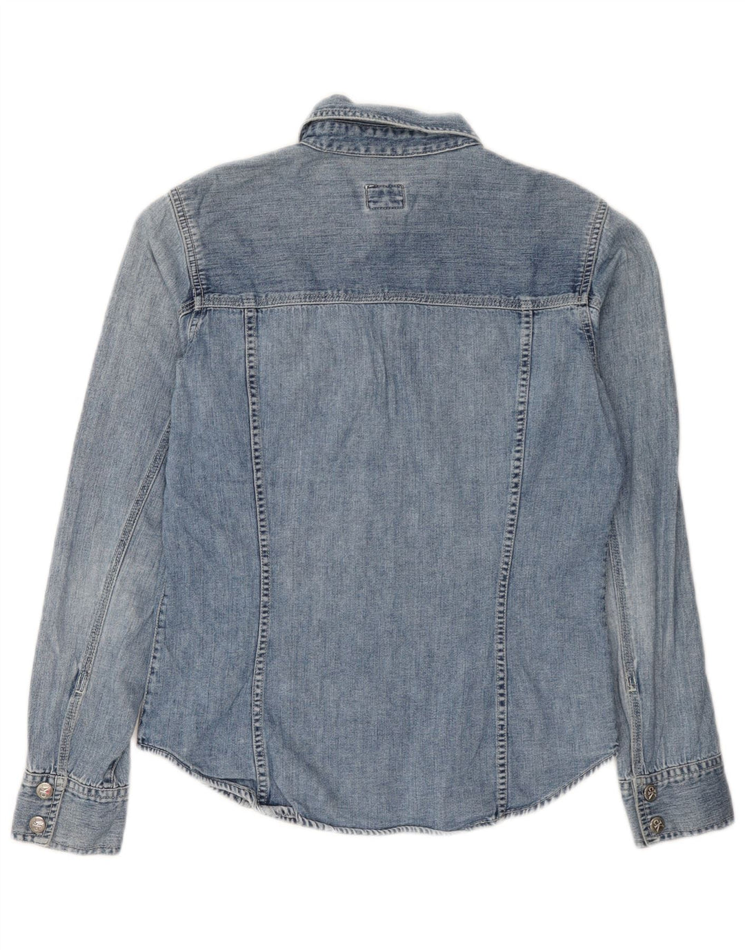 Camicia di jeans da donna Calvin Klein Jeans in cotone blu medio