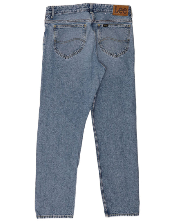 Jeans dritti Rider da donna Lee W30 L28 cotone blu