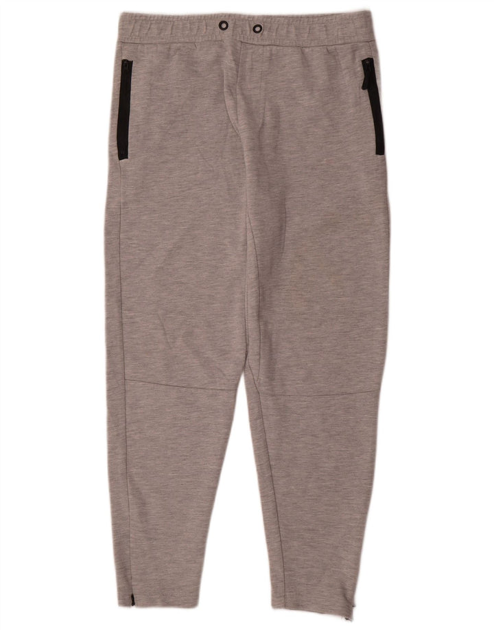 Pantaloni da tuta da donna Zara UK 14 Large Poliestere color block grigio