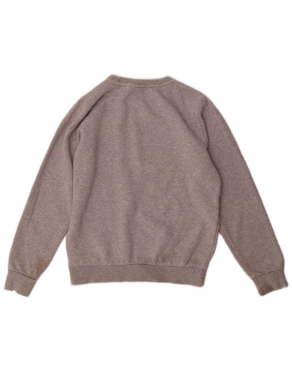 Felpa grafica per ragazzi Ellesse, maglione 12-13 anni, cotone grigio