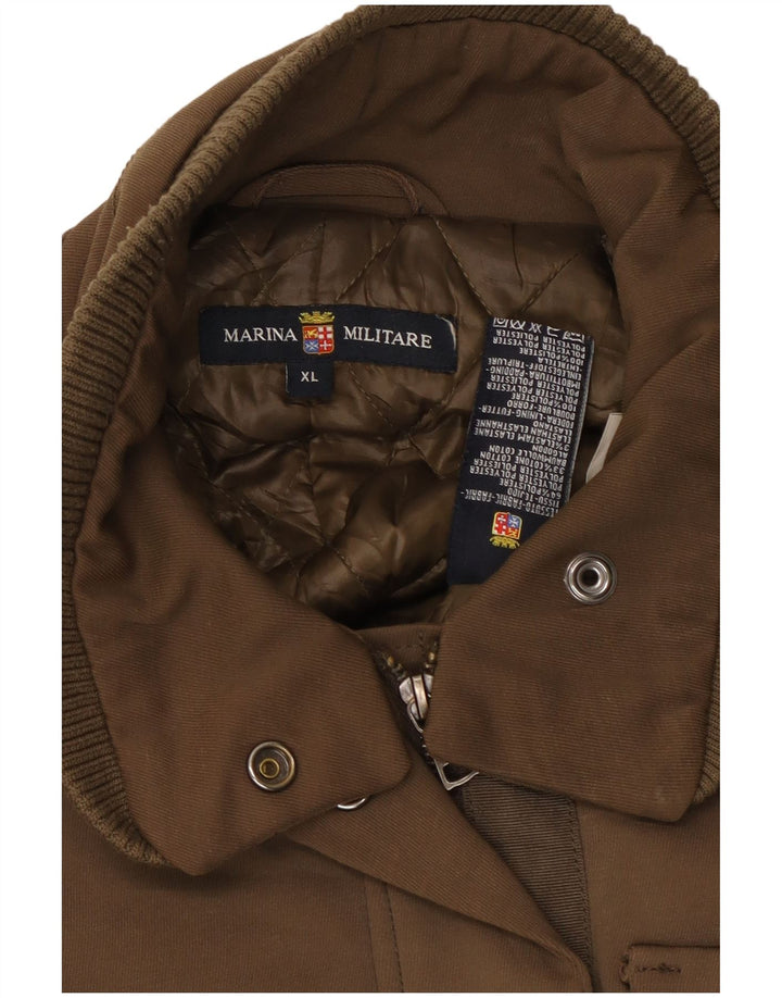 Giacca militare da donna Marina Militare UK 18 XL Poliestere marrone
